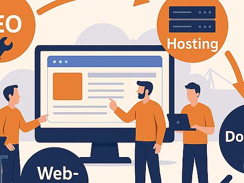Alles aus einer Hand - Suchmaschinenoptimierung, Hosting und Webdesign in Ihrer Nähe